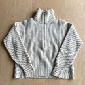 Everlane Felted Merino Half-Zip Sweater